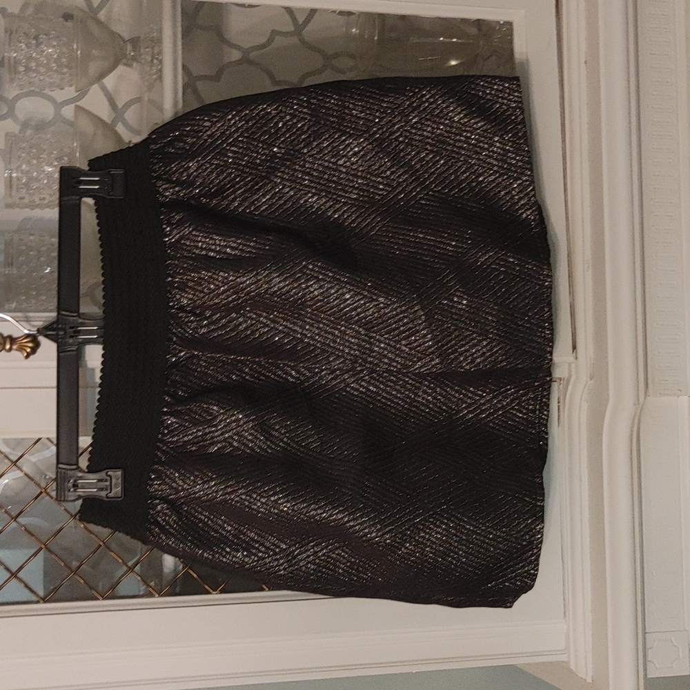 Stoosh silver and black skirt